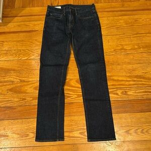 Banana Republic, jeans, men’s, excellent condition, dark blue, slim, 30 x 32